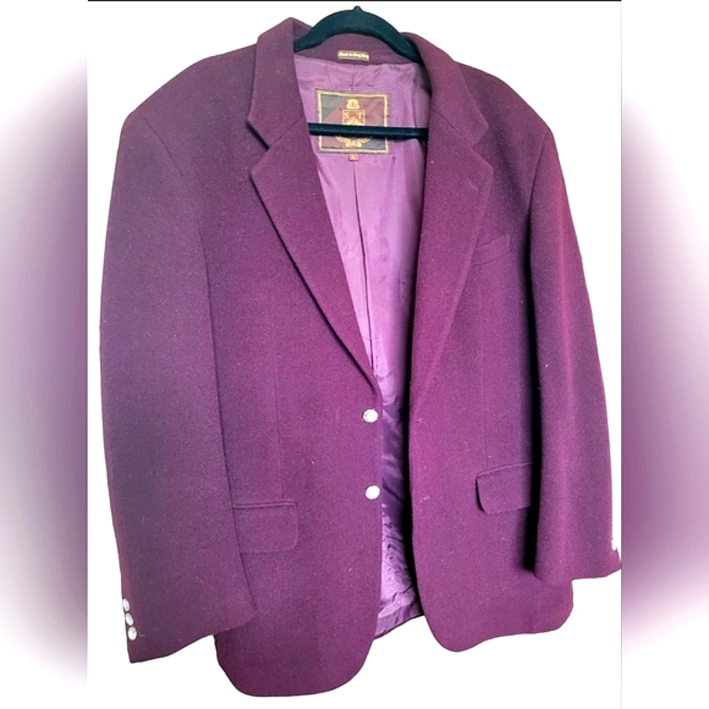 Cashmere & Wool Le Collezioni Structure Designer Sport Coat